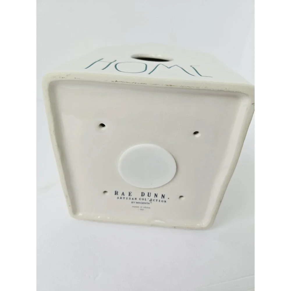 Rae Dunn Home Bird house decoration white NWT Magenta 9